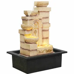 chronikle Table Top 4 Steps Waterfall Fountain image 3
