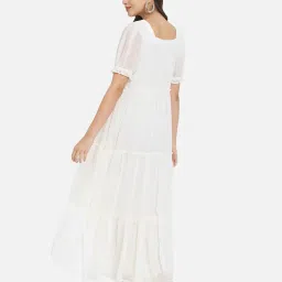 all ways you Women Square-Neck Tiered Dress image 3