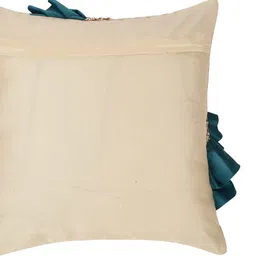 hosta homes Pack of 5 Quilted Cushion Covers with Frills 16" x 16" image 3