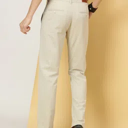 thomas scott Men Slim Fit Flat-Front Chinos image 3