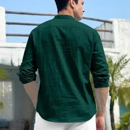 vida loca Men Slim Fit Short Kurta image 3