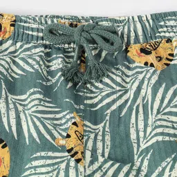 max Boys Leaf Regular Fit Shorts with Drawstrings image 3