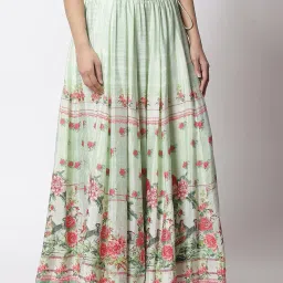 biba Women Floral Print Flared Skirt image 3