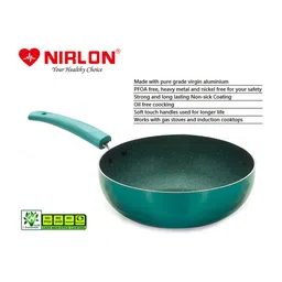 nirlon Induction-Safe Kadhai with Handle image 3