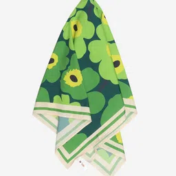 beau design Floral Print Polyester Scarf image 3