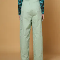 ketch Regular Fit Cargo Trousers with Side Slit image 3