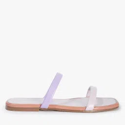 fyre rose Dual Strap Slip-On Flat Sandals image 3