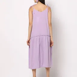 fyre rose Striped A-Line Dress image 3