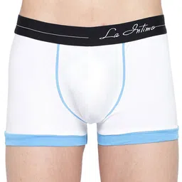 la intimo Pack of 2 Men Trunks with Elasticated Waistband image 3