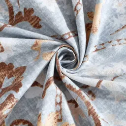 klotthe 300 TC Floral Print Super King-Size Bedsheet with Pillow Covers image 3