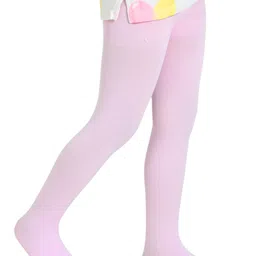 neska moda Pack of 2 Women High-Rise Stockings with Elasticated Waistband image 3