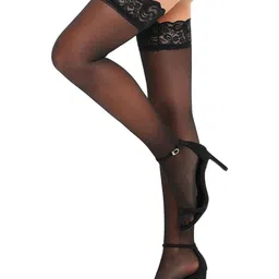 neska moda Self-design Stockings image 3