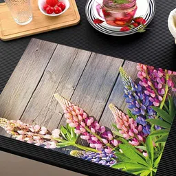 the lions share Plastic Printed Placemats for Dining Table image 3