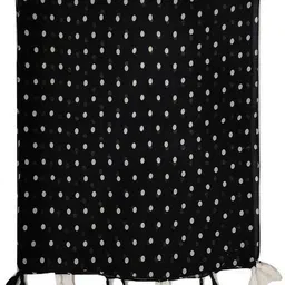 stole villa Women Pack of 2 Floral Print Scarves with Tassels image 3