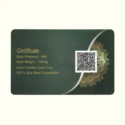 ghare's Pure Gold Radha Krishna Coin image 3