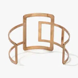 yousta Women Gold-Plated Cuff Bracelet image 3