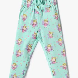 infants frendz trends select Girls Pack of 3 Printed Cotton Leggings image 3