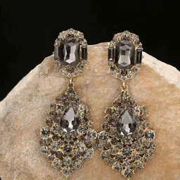 mizorri Crystal-Studded Dangler Earrings image 3