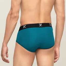 xyxx Pack of 3 Briefs with Contrast Waistband image 3