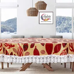 stylista 6 Seater Table Cover Oval Shaped  60''x 90'' image 3