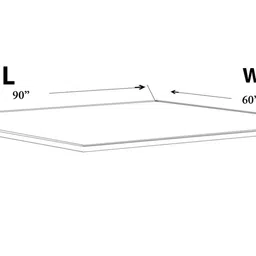 stylista Floral Print Waterproof Table Cove 60" X 90" image 3
