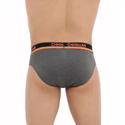 dollar bigboss Pack of 3 Men Super Combed Cotton Solid Brief image 3