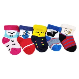rc. royal class Pack of 10 Printed Cotton Socks image 3