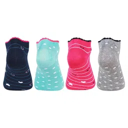 bonjour Pack of 4 Striped Everyday Socks image 3