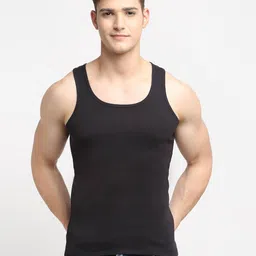 friskers Pack of 3 Sleeveless Vest image 3