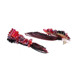 jewels galaxy Beaded Drop Earrings image 3