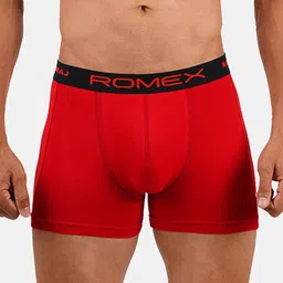ramraj cotton Pack of 3 Trunks with Logo Waistband image 3