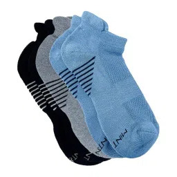 mint & oak Pack of 3 Printed Ankle-Length Men Socks image 3