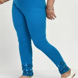 indiweaves Pack of 3 Floral Print Leggings image 3