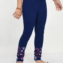 indiweaves Pack of 3 Floral Print Leggings image 3