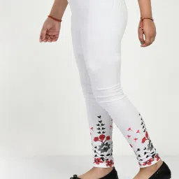 indiweaves Pack of 3 Floral Print Leggings image 3