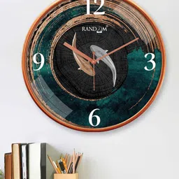 random Fish Print Analogue Wall Clock image 3