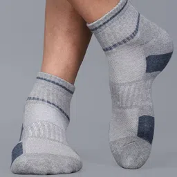 dollar Men Pack of 3 Striped Ankle-Length Socks image 3