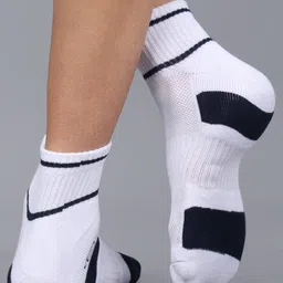 dollar Men Pack of 3 Striped Ankle-Length Socks image 3