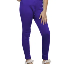 indiweaves Pack of 3 Girls Leggings with Elasticated Waistband image 3