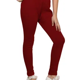 indiweaves Girls Pack of 4 Leggings with Elasticated Waist image 3