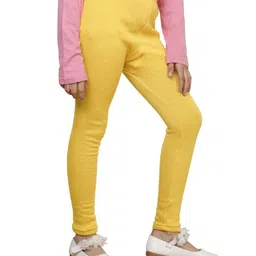 indiweaves Pack of 4 Girls Leggings with Elasticated Waist image 3