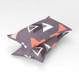 homefab india Pack of 4 Printed Pillow Covers 27" x 17" image 3