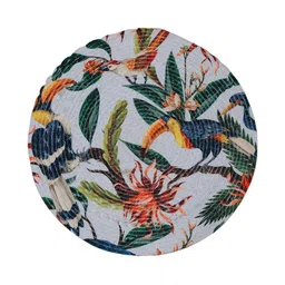 hosta homes Set of 4 Floral Print Cotton Table Placemats image 3