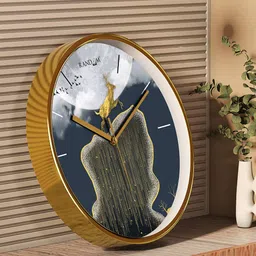 random Graphic Print Plastic Wall Clock image 4