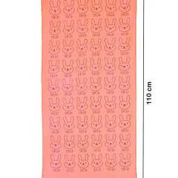 fabinaliv Set of 2 300 GSM Printed Bath Towels 43" x 22" image 3