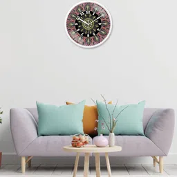 random Round Analogue Wall Clock image 3