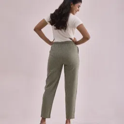 go colors Striped Pants with Insert Pocket image 3