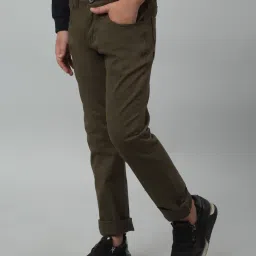 cantabil Boys Relaxed Fit Flat-Front Trousers image 3