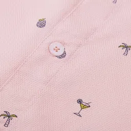 gini & jony Printed Shirt with Spread Collar image 3