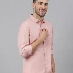 dennislingo premium attire Slim Fit Shirt with Patch Pocket image 3